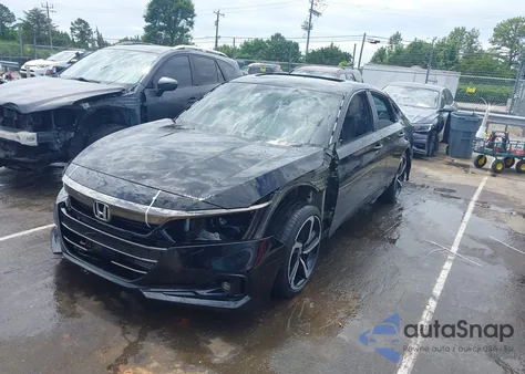 2021 Honda Accord Sport 2.0T from USA, damaged, VIN 1HGCV2F37MA023305